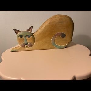 Wooden Precious Cat
